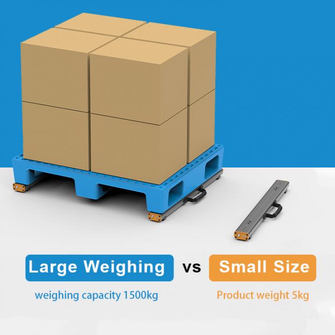 อิเล็กทรอนิกส์พกพา Pallet Beam Scale 4500kg APP การควบคุมอุตสาหกรรม 3