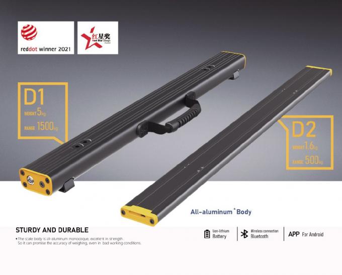 CE Certified Digital Pallet Beam 1500kg การใช้ในโกดัง อัตโนมัติ 1