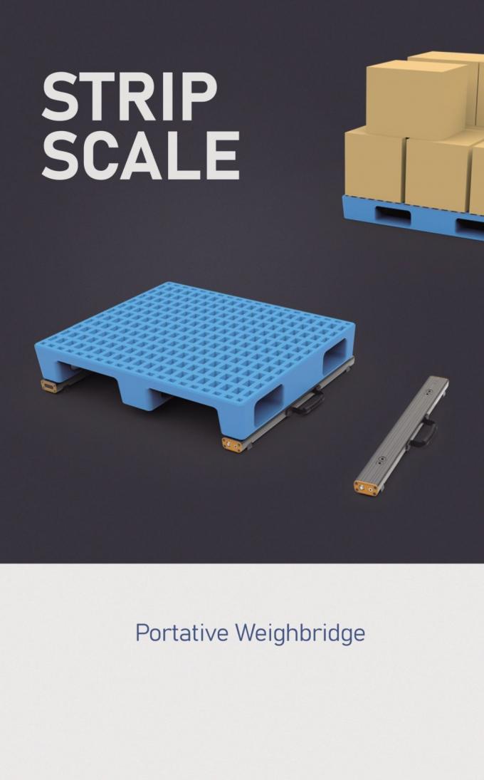 อิเล็กทรอนิกส์ พกพา Pallet Scale 3000kg ความจุภาระ อุตสาหกรรม Scale สําหรับ pallets 2