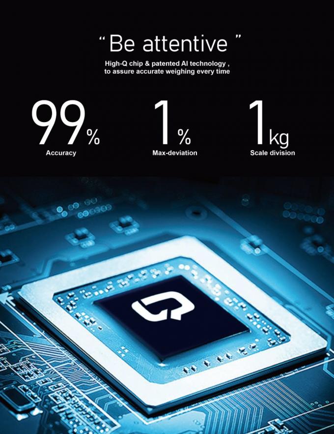 น้ําหนักคันยกดิจิตอลด้วยแบตเตอรี่ลิเดียม มีใบรับรอง CE 1
