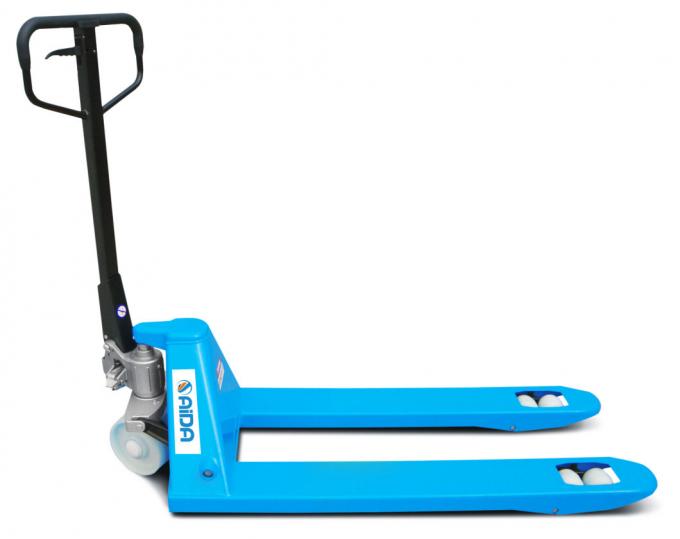 ไฮดรอลิก มือรถบรรทุกพาเล็ต 2000kg สีน้ําเงิน Powder Coated จบ 0