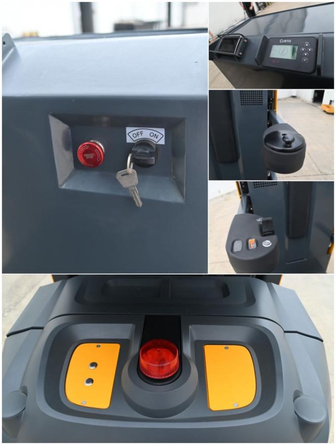 เครื่องยกคลังสินค้าไฟฟ้าเต็ม เครื่องรับสั่งสินค้าคลังสินค้าทางอากาศ ขนาด 300 กิโลกรัม ความจุ ความสามารถสูง 3