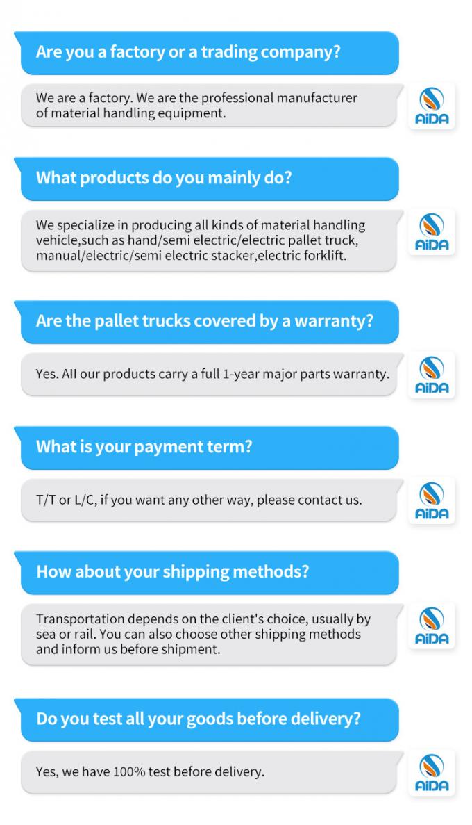 OEM Warehouse Order Picker รถบรรทุกสเต็กเกอร์เครื่องขับเคลื่อน มัลติเลเวล Order Picker ความสูง 23 ฟุต 16