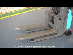 เครื่องวางพอลเล็ตแบบครึ่งไฟฟ้า